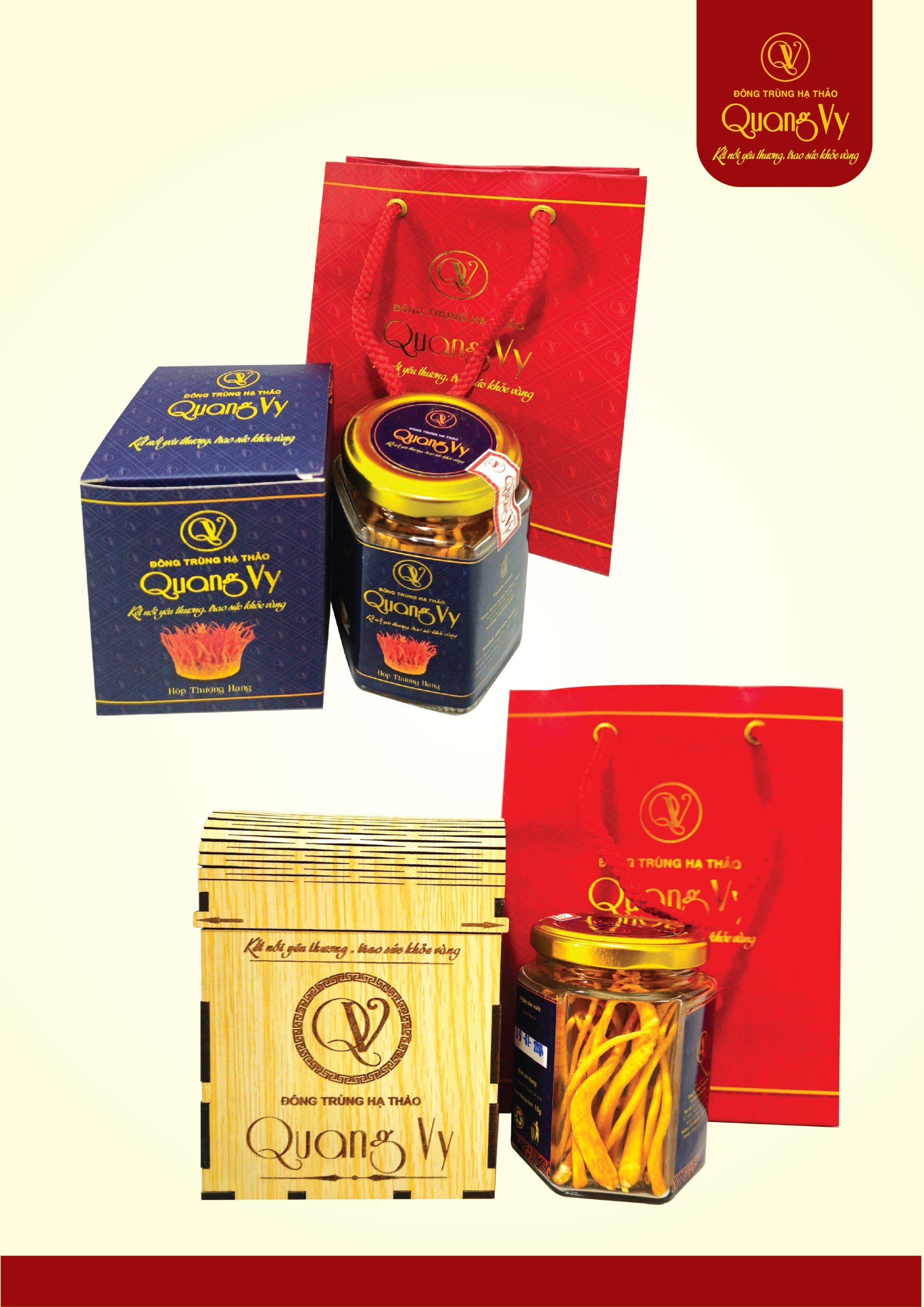 Nấm Đông Trùng Hạ Thảo  Quang Vy (Loại thượng hạn) - Image 2