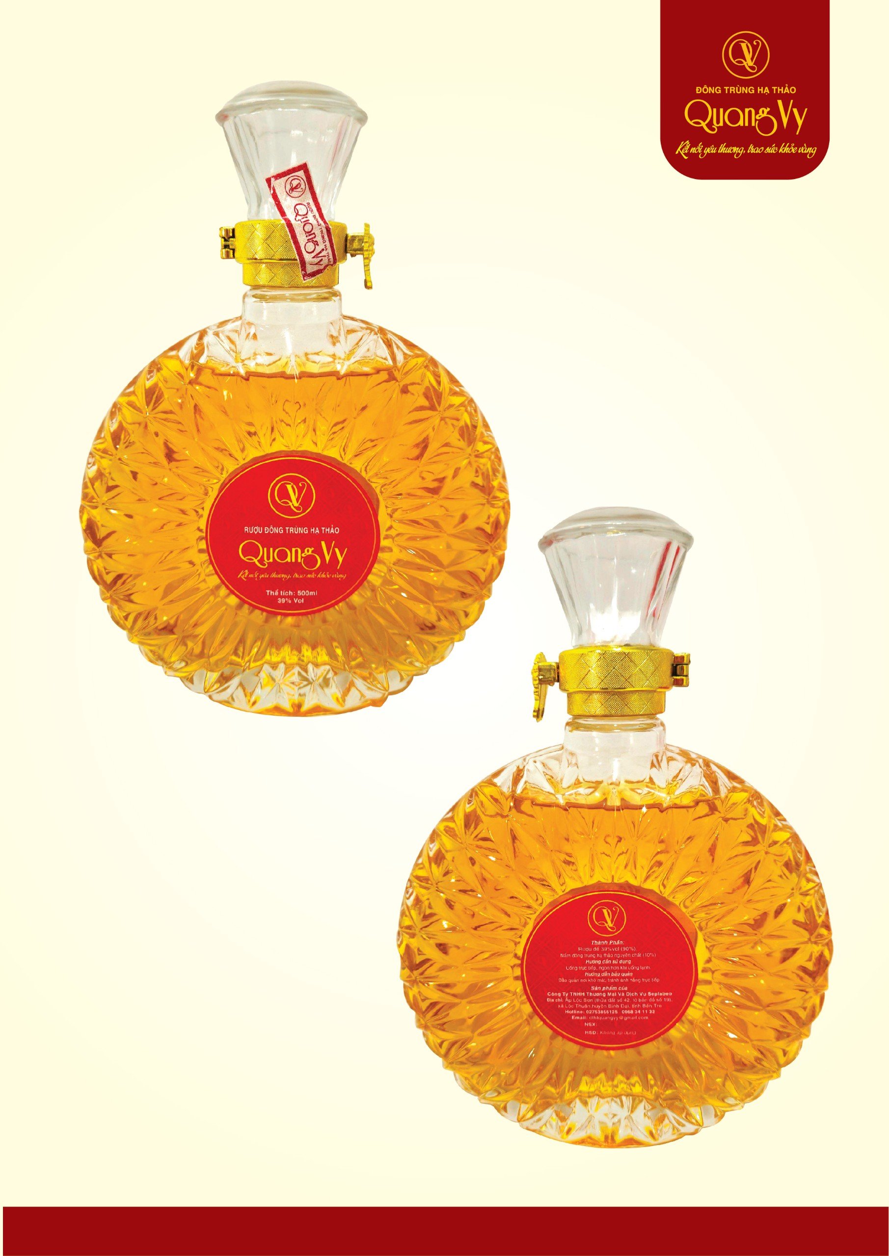Rượu Đông Trùng Hạ Thảo Quang vy - Image 2